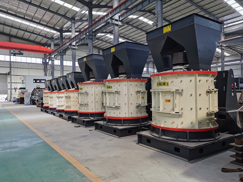 Vertical shaft sand making machine