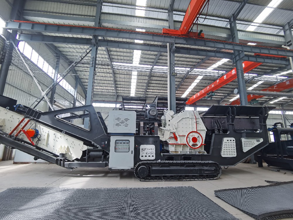 Flexible Mobile Sand Making Machine For Stone Crushing