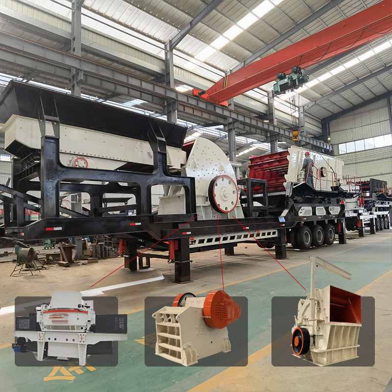 Crawler type mobile crushing station manufacturer Henan Shimeite Machinery customized production